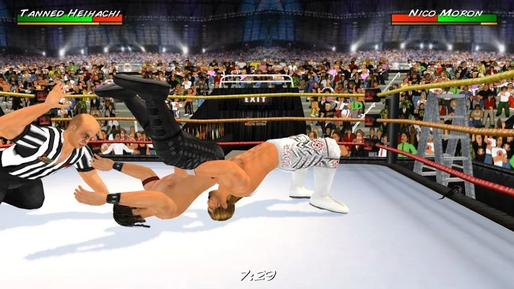 Wrestling Revolution 3D (Реслинг Революшн 3Д)  [МОД Много монет] Screenshot 2