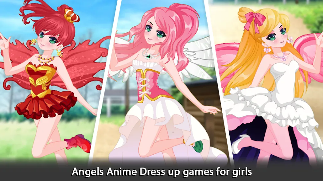 Dress Up Angel Anime Girl Game  [МОД Unlocked] Screenshot 5