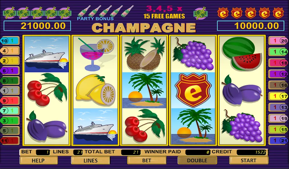 Champagne Slot (Шампанское Слот)  [МОД Меню] Screenshot 1