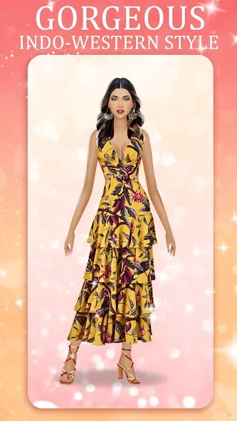 Indian Fashion Dressup Stylist  [МОД Меню] Screenshot 2