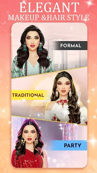 Indian Fashion Dressup Stylist  [МОД Меню] Screenshot 5