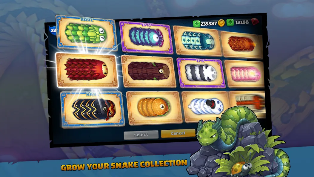 Little Big Snake (Литл Биг Снейк)  [МОД Menu] Screenshot 3