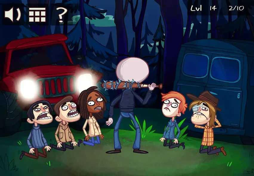 Troll Face Quest: TV Shows  [МОД Бесконечные монеты] Screenshot 1