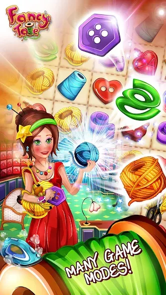 Fancy Tale:Fashion Puzzle Game (Фэнси Тейл)  [МОД Все открыто] Screenshot 2