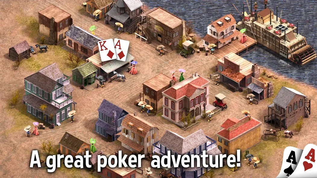 Governor of Poker 2 - Offline  [МОД Много денег] Screenshot 3