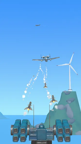 Air Defense: Airplane Shooting (Эйр Дефенс)  [МОД Mega Pack] Screenshot 3