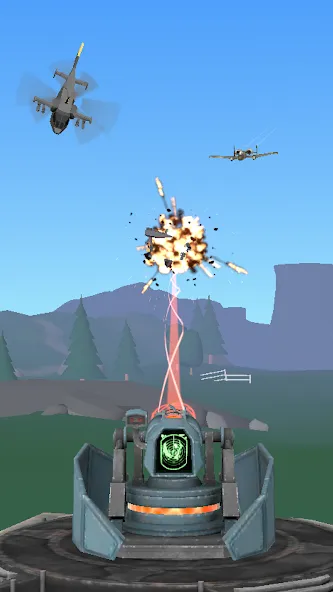 Air Defense: Airplane Shooting (Эйр Дефенс)  [МОД Mega Pack] Screenshot 5