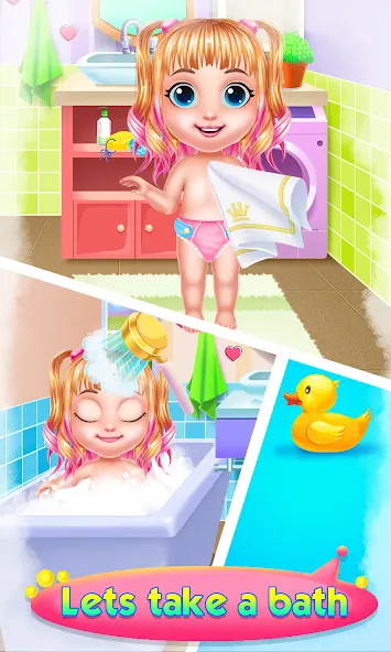 Baby Girl Caring Pinky Style (Беби Грл Керинг Пинки Стайл)  [МОД Unlocked] Screenshot 5