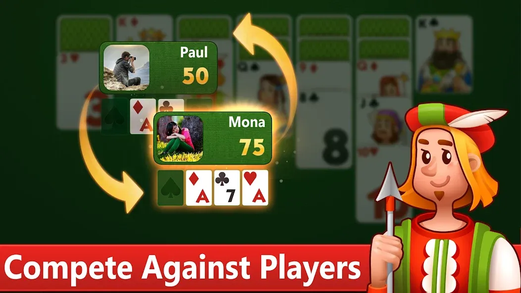 Klondike Solitaire card game  [МОД Unlimited Money] Screenshot 5