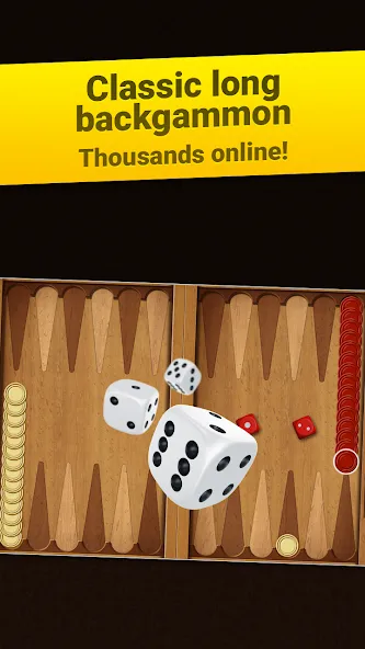 Backgammon Long Arena  [МОД Mega Pack] Screenshot 1