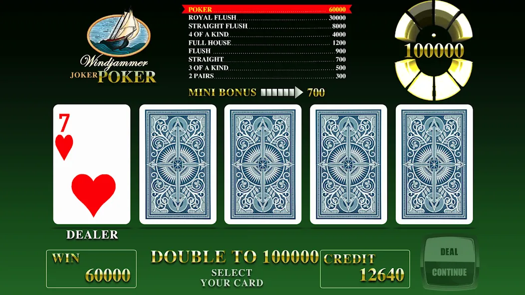 Windjammer Poker (Уиндджаммер Покер)  [МОД Unlimited Money] Screenshot 1