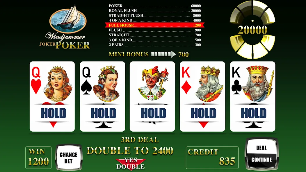 Windjammer Poker (Уиндджаммер Покер)  [МОД Unlimited Money] Screenshot 2