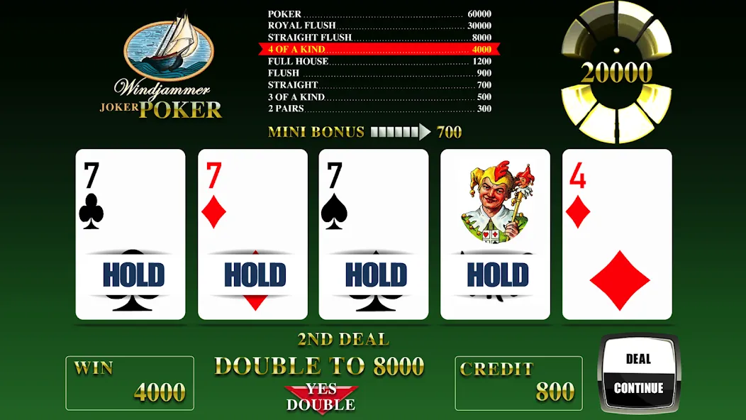 Windjammer Poker (Уиндджаммер Покер)  [МОД Unlimited Money] Screenshot 3