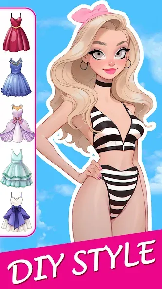 Doll Makeover: dress up games (Долл Мейковер)  [МОД Mega Pack] Screenshot 3