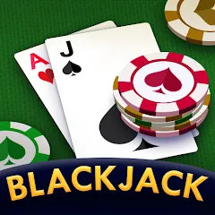 Скачать взлом Blackjack 21: online casino (Блэкджек 21)  [МОД Menu] - полная версия apk на Андроид