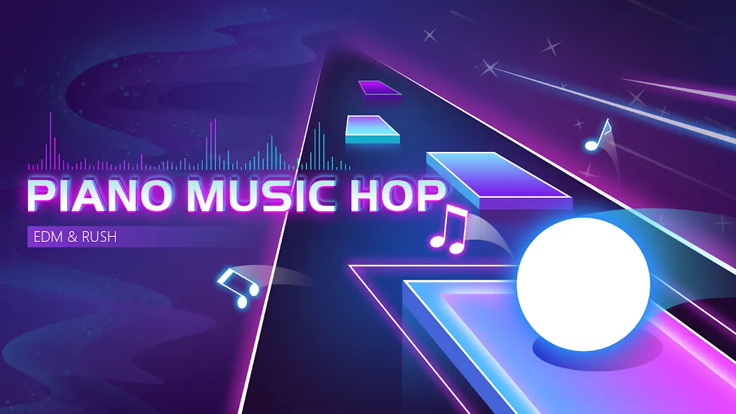 Piano Music Hop: EDM Rush! (Пиано музыка хоп)  [МОД Menu] Screenshot 1