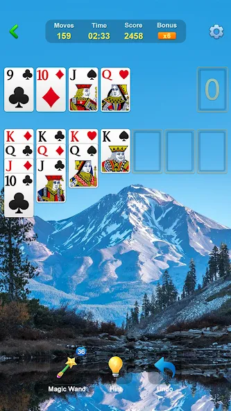 Solitaire - Classic Card Games  [МОД Бесконечные деньги] Screenshot 5