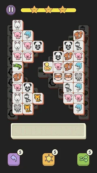 Match 3 Animal - Zen Puzzle (Матч 3 Животное)  [МОД Unlimited Money] Screenshot 1