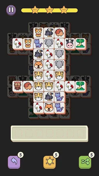 Match 3 Animal - Zen Puzzle (Матч 3 Животное)  [МОД Unlimited Money] Screenshot 3