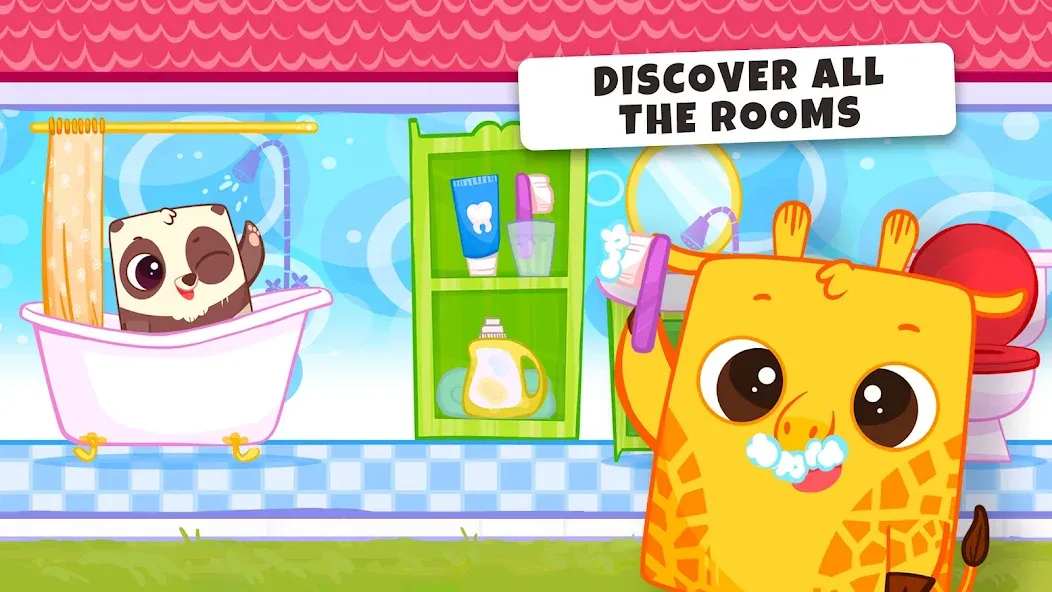 Bibi Home Games for Babies  [МОД Много денег] Screenshot 3