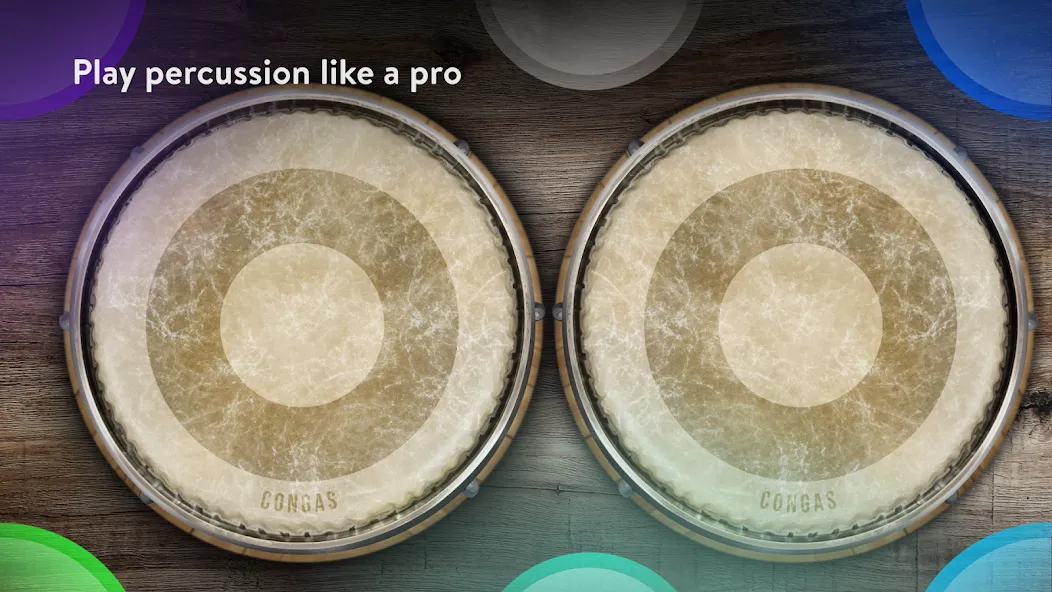 Congas & Bongos: percussion  [МОД Меню] Screenshot 1