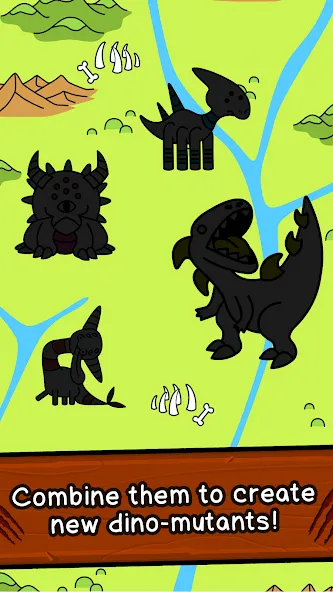 Dino Evolution: Dinosaur Game (Дино Эволюшн)  [МОД Много денег] Screenshot 3