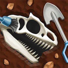 Взломанная Dino Quest: Dig Dinosaur Game (Дино Квест)  [МОД Unlocked] - полная версия apk на Андроид