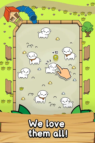 Dog Evolution: Idle Merge Game (Дог Эволюшн)  [МОД Много денег] Screenshot 2