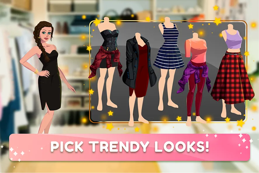 Fashion Fever 2: Dress Up Game (Фэшн Фивер 2)  [МОД Бесконечные монеты] Screenshot 2