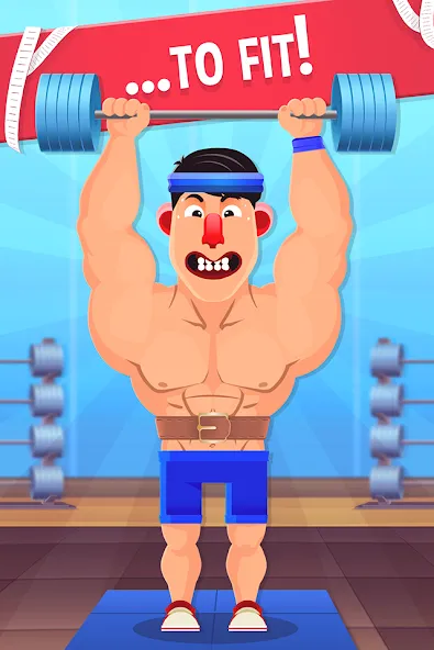 Fat No More: Sports Gym Game! (Фэт Но Море)  [МОД Бесконечные деньги] Screenshot 2