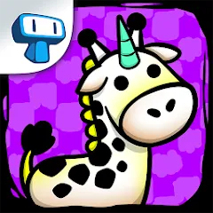 Скачать взломанную Giraffe Evolution: Idle Game (Жираф Эволюция)  [МОД Unlimited Money] - стабильная версия apk на Андроид