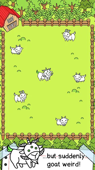 Goat Evolution: Animal Merge (Гоат Эволюшн)  [МОД Бесконечные монеты] Screenshot 2