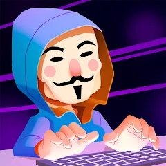 Скачать взлом Hacking Hero: Hacker Clicker (Хакинг герой)  [МОД Бесконечные монеты] - полная версия apk на Андроид