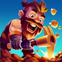 Взлом Mine Quest 2: RPG Mining Game (Мине Квест 2)  [МОД Бесконечные монеты] - полная версия apk на Андроид