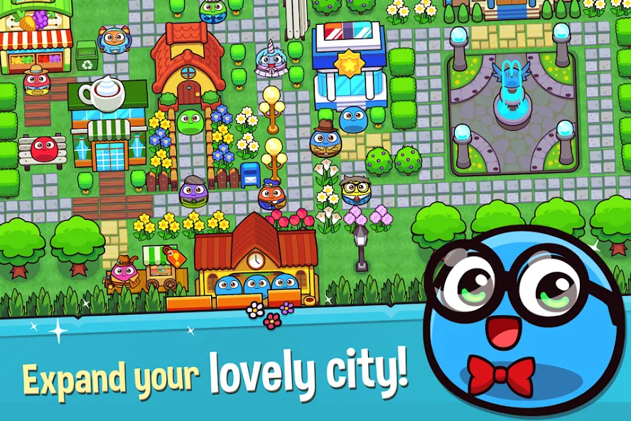 My Boo Town: City Builder Game (Май Бу Таун)  [МОД Mega Pack] Screenshot 3