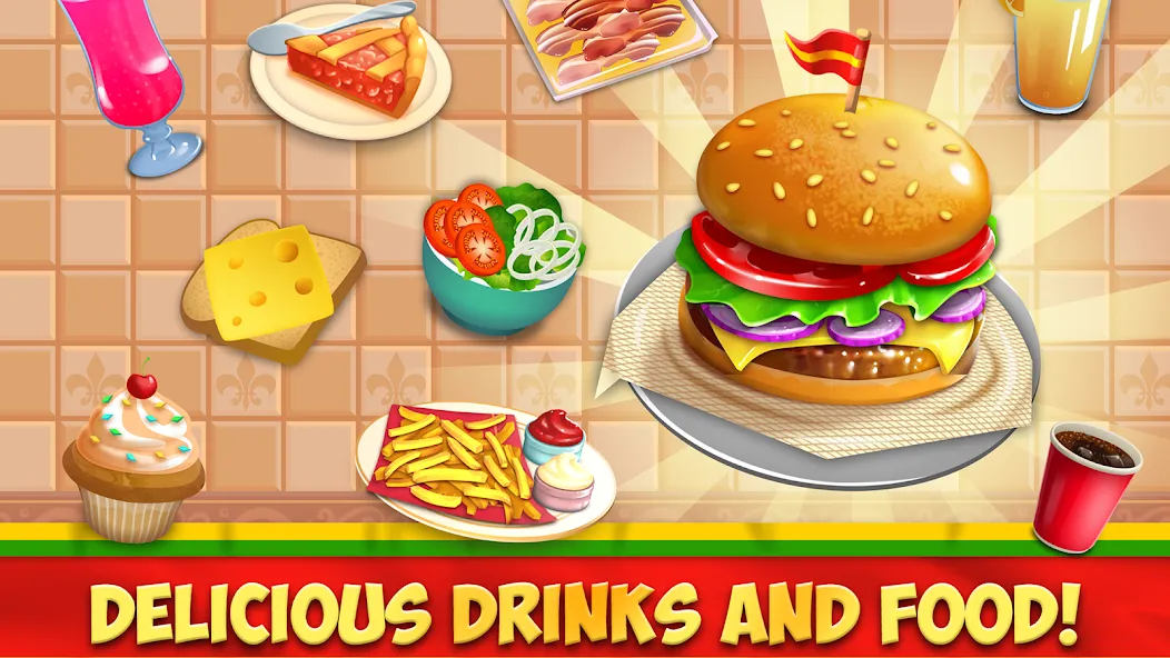 My Burger Shop 2: Food Game (Мой Бургер Шоп 2)  [МОД Бесконечные деньги] Screenshot 3