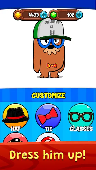 My Grumpy: Funny Virtual Pet (Май Грампи)  [МОД Mega Pack] Screenshot 3