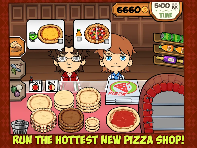 My Pizza Shop: Management Game  [МОД Бесконечные монеты] Screenshot 5