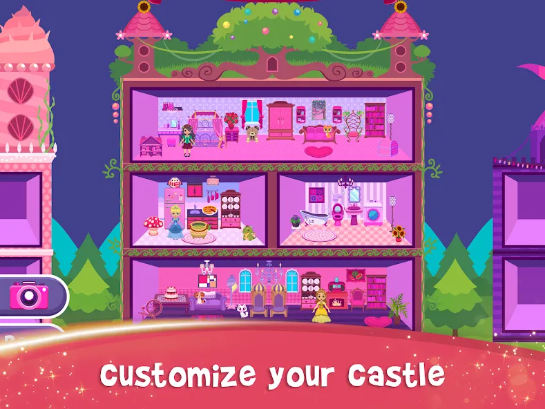 My Princess Castle: Doll Game (Мой Принцессин Замок)  [МОД Бесконечные монеты] Screenshot 3