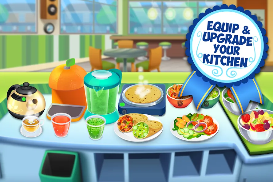 My Salad Bar: Veggie Food Game (Мой салатбар)  [МОД Бесконечные деньги] Screenshot 4