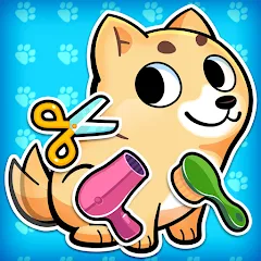 Скачать взломанную My Virtual Pet Shop: Animals (Мой Виртуальный Зоомагазин)  [МОД Меню] - стабильная версия apk на Андроид