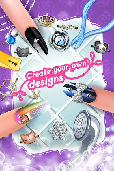 My Nail Makeover: Nail Salon (Моя маникюрная переменка)  [МОД Mega Pack] Screenshot 3