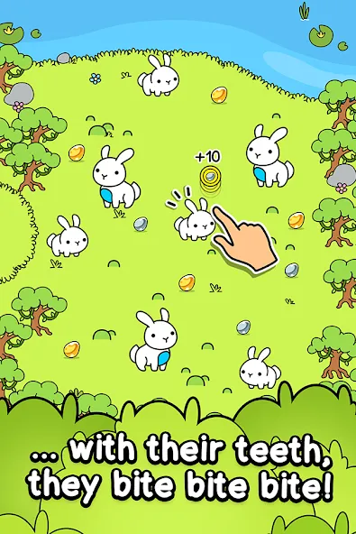 Rabbit Evolution: Merge Bunny (Рэббит Эволюшн)  [МОД Бесконечные деньги] Screenshot 2