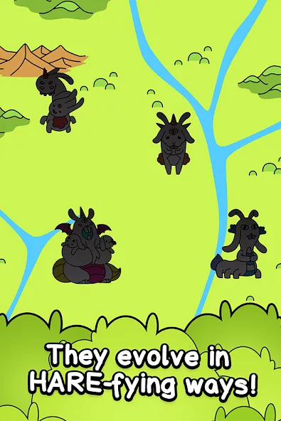 Rabbit Evolution: Merge Bunny (Рэббит Эволюшн)  [МОД Бесконечные деньги] Screenshot 3