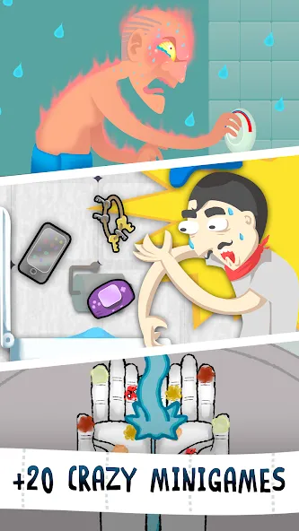 Toilet Time: Fun Mini Games (Туалетное время)  [МОД Бесконечные деньги] Screenshot 3