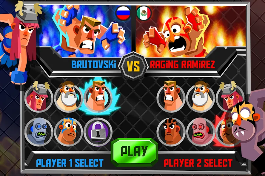 UFB 2: Fighting Champions Game (УФБ 2)  [МОД Unlocked] Screenshot 2