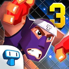 Скачать взломанную UFB 3: MMA Fighting Game (УФБ 3)  [МОД Все открыто] - стабильная версия apk на Андроид