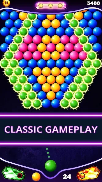 Bubble Shooter Classic (Бабл Шутер Классик)  [МОД Menu] Screenshot 2