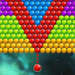 Скачать взломанную Bubble Shooter Space (Бубль шутер спейс)  [МОД Бесконечные деньги] - последняя версия apk на Андроид