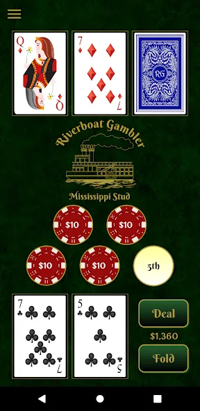 Riverboat Gambler (Ривербоат Гэмблер)  [МОД Все открыто] Screenshot 2